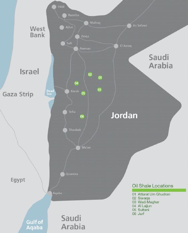Jordan Britain's Karak International awarded oil shale licence in Jordan