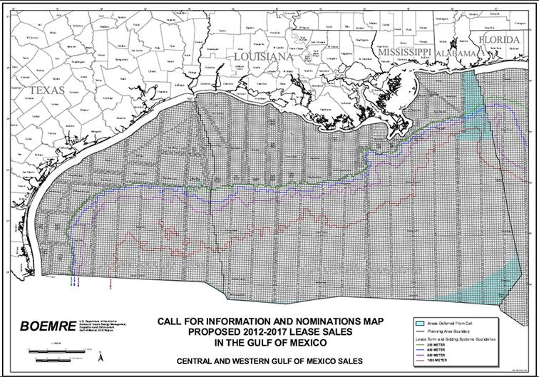 Gulf Of Mexico Block Map Maps For You