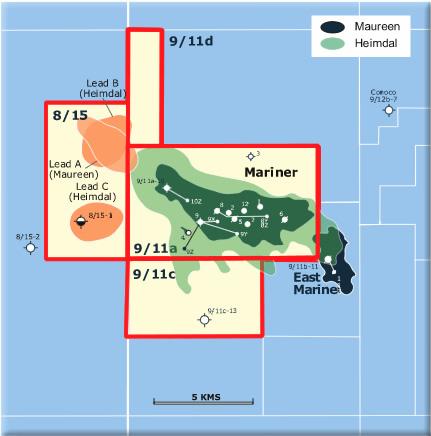 Mariner platform location Mariner platform location image