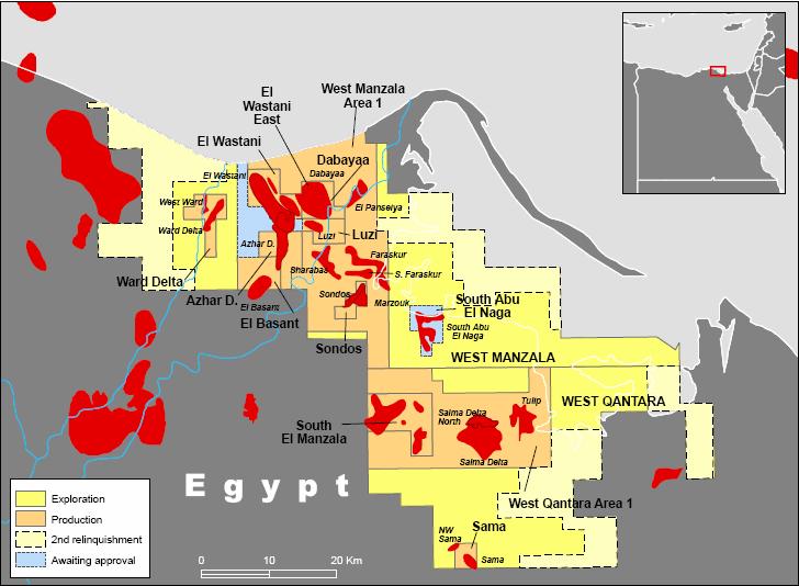 Egypt Dana Gas announces significant new gas discoveries in Egypt