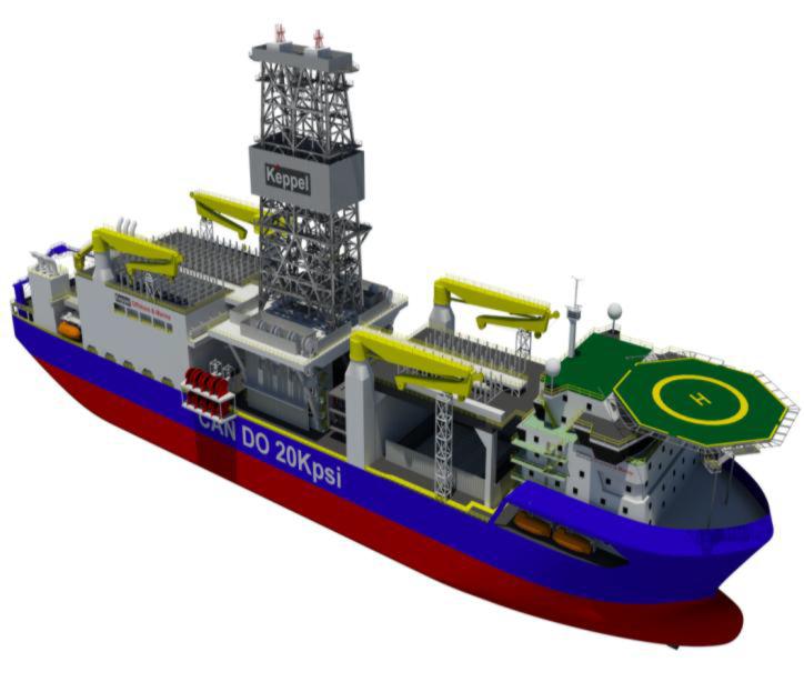 Keppel to build new differentiated drillship to its proprietary design