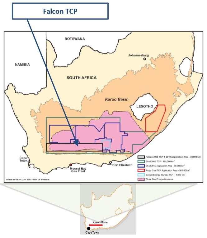 South Africa Falcon Oil & Gas