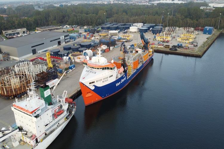 Germany Van Oord Starts Cable Installation At Iberdrolas Baltic Eagle