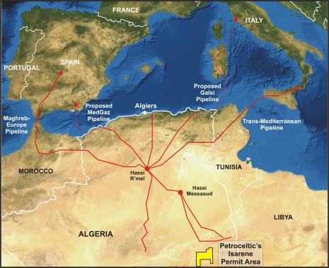 Algeria: Petroceltic confirms new gas discovery in Isarene block