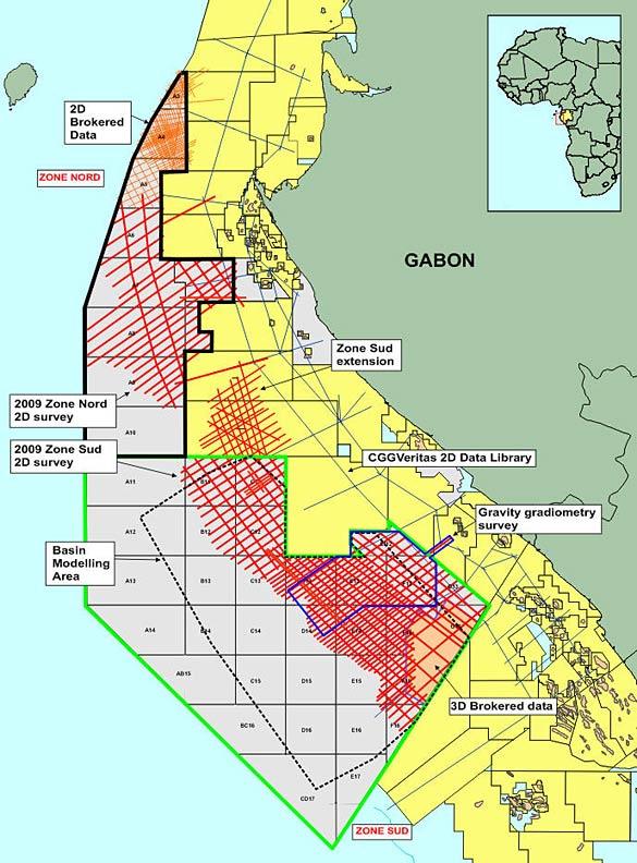 Gabon offering 42 offshore oil blocks for exploration