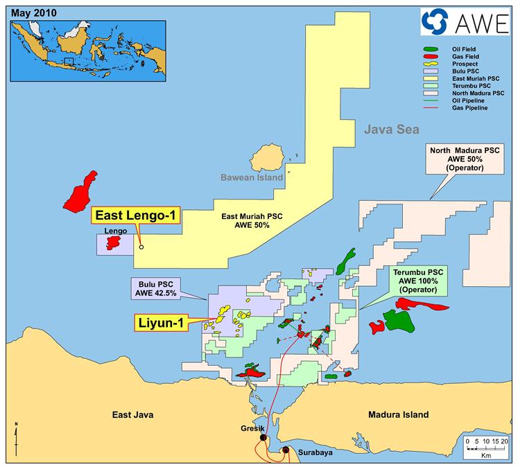 Indonesia: AWE spuds Liyun-1 well in the Bulu PSC, East Java Basin