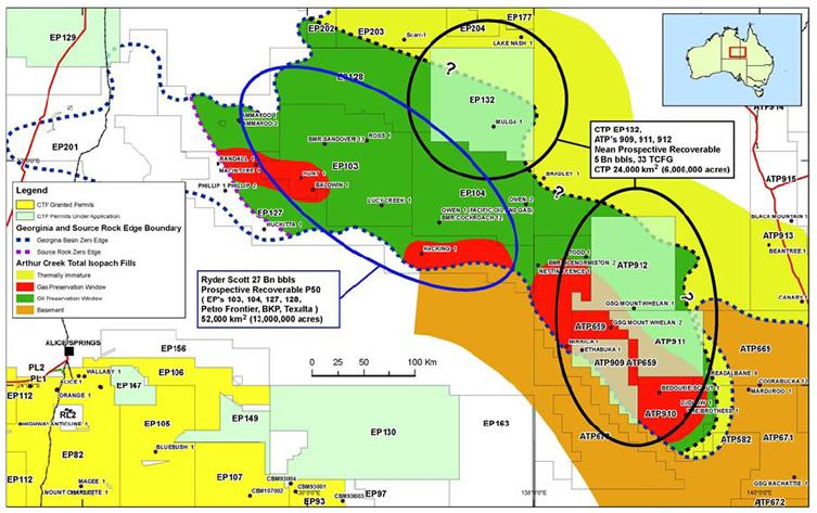 Australia: Central Petroleum's Georgina Basin unconventional resources ...