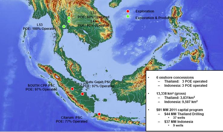 Thailand/Indonesia: Pan Orient Energy updates operations in Thailand ...