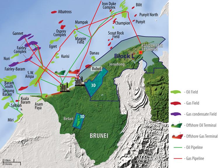 Brunei: Kulczyk Oil Ventures spuds Lukut Updip well in Brunei Block L