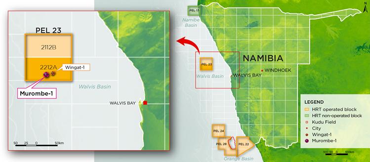 Namibia: HRT's Murombe-1 well offshore Namibia disappoints