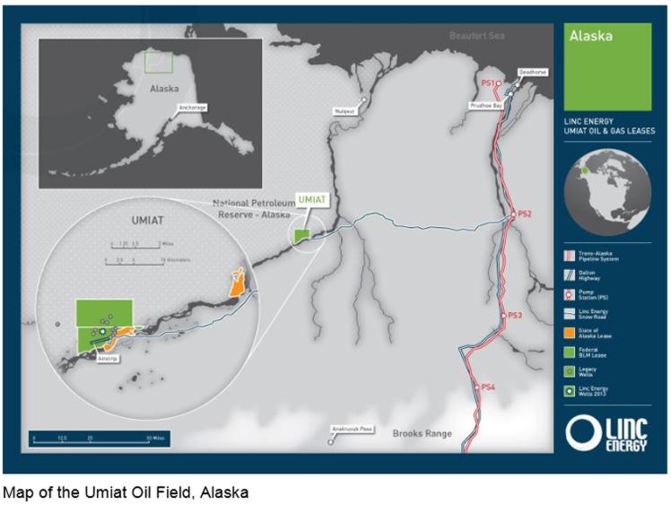 US: Linc Energy successfully flows oil at the Umiat oil field in Alaska