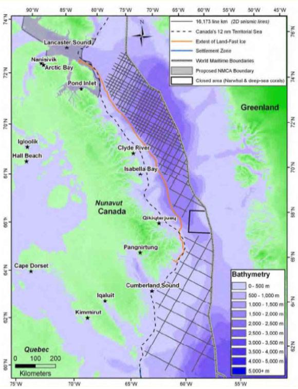 Canada's NEB authorises 2D seismic survey in Baffin Bay and Davis Strait