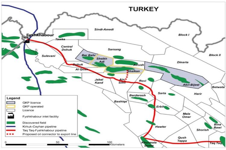 Iraq: Gulf Keystone provides update on Shaikan field production