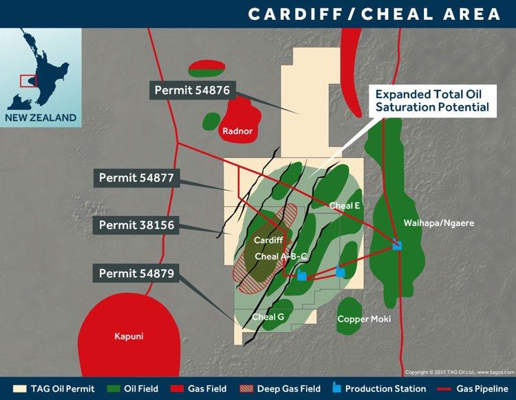 New Zealand TAG Oil announces successful ChealE8 exploration well
