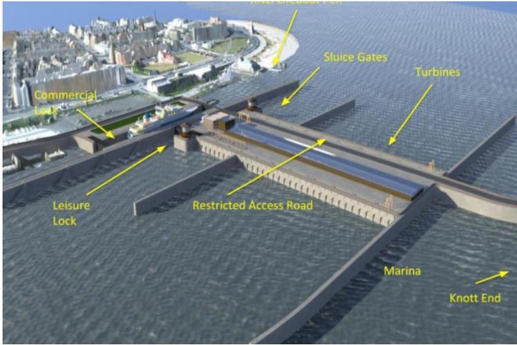 tidal barrage tidal barrage