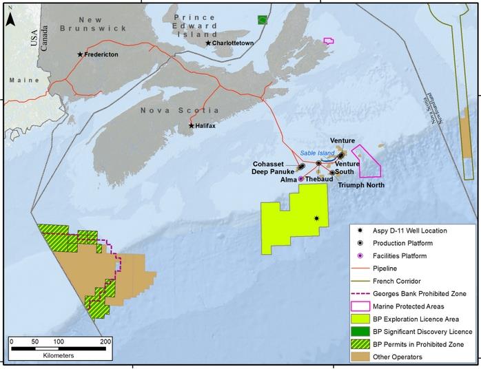 Canada Bp Suspends Drilling Operations Offshore Nova Scotia After
