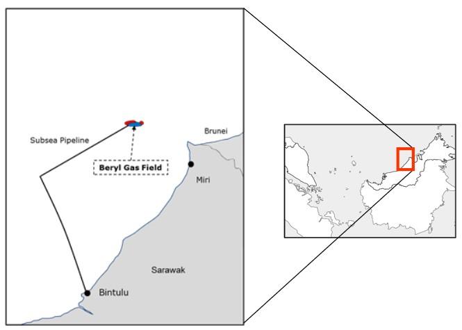 Malaysia Jx Nippon Announces First Gas From The Beryl Field In Block Sk10 Offshore Sarawak