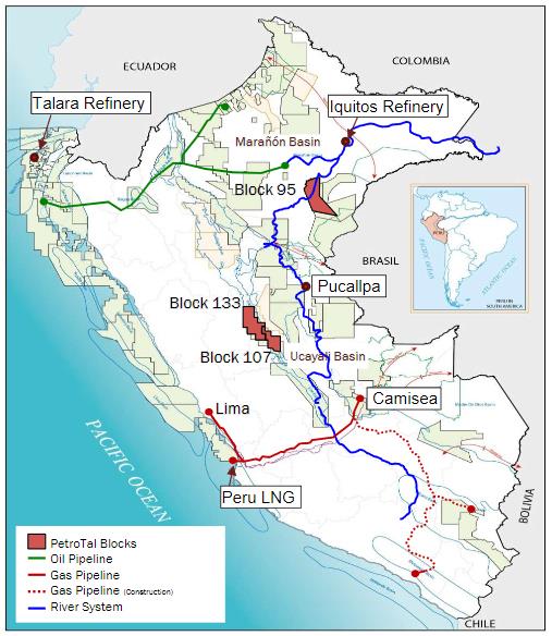 Peru: PetroTal converts Bretana field water disposal well to oil producer