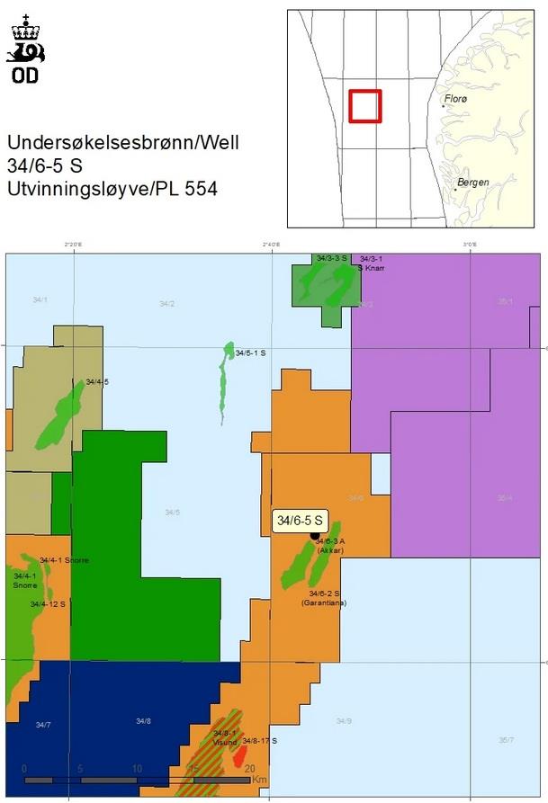 Norway: Equinor granted drilling permit for well 34/6-5 S in PL 554