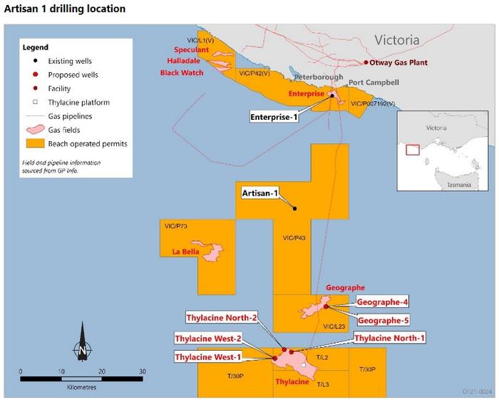 Australia: Beach Energy announces Artisan 1 gas discovery in the ...