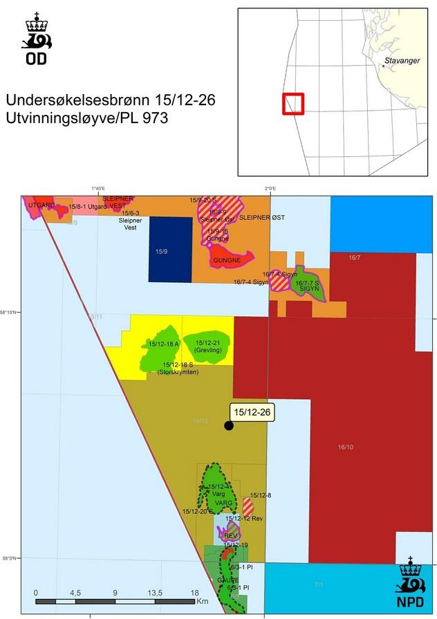 Norway: Chrysaor Norge drills dry well south of the Sleipner East field ...